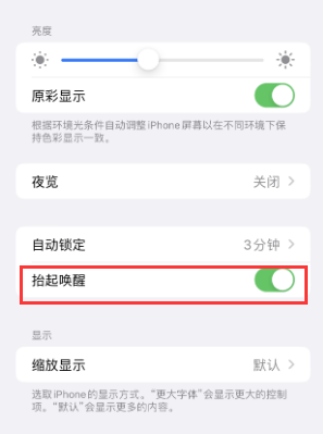 永修苹果授权维修站分享iPhone轻点无法唤醒怎么办